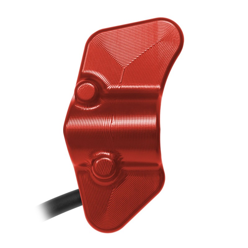 JETPRIME LEFT RACING HANDLEBAR SWITCH FOR DUCATI PANIGALE V4 2018-24 (RED)