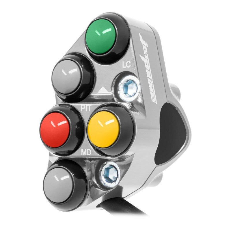 PULSANTIERA SINISTRA RACING JETPRIME HONDA CBR 1000 RR FIREBLADE 17-19 (TITANIO)