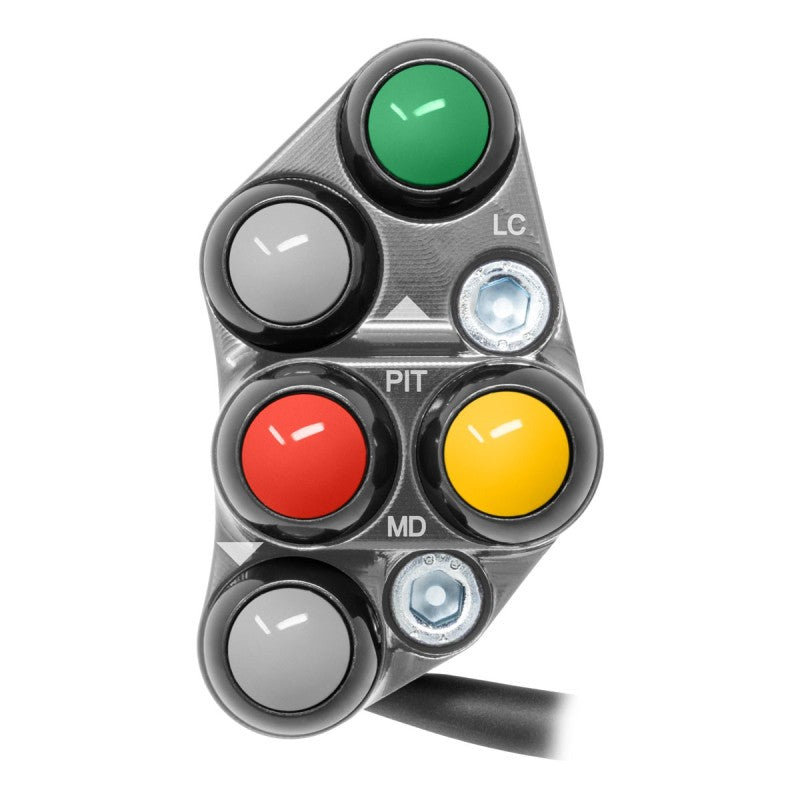 PULSANTIERA SINISTRA RACING JETPRIME HONDA CBR 1000 RR SP 2017-19 (TITANIO)