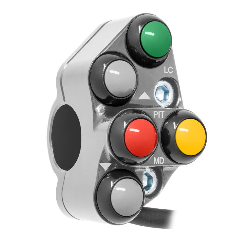 PULSANTIERA SINISTRA RACING JETPRIME HONDA CBR 1000 RR FIREBLADE 17-19 (TITANIO)