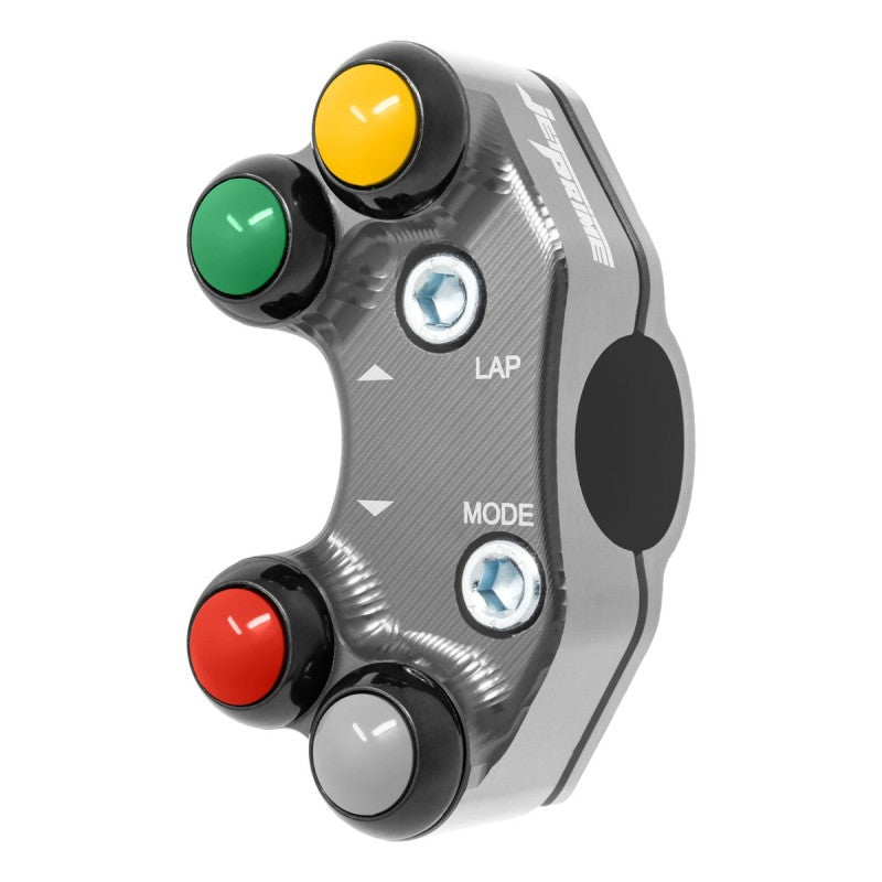 PULSANTIERA SINISTRA RACING JETPRIME HONDA CBR 600 RR 2024-25 (TITANIO)