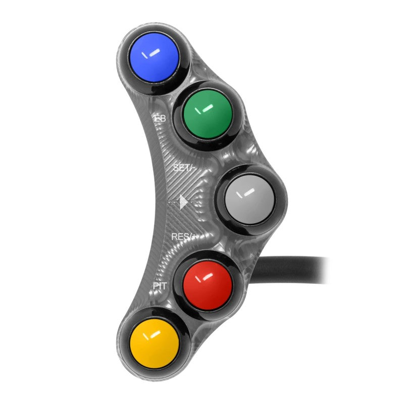 PULSANTIERA SINISTRA RACING JETPRIME KAWASAKI NINJA ZX-10RR 2021-24 (TITANIO)