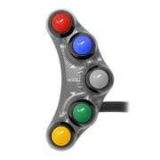 PULSANTIERA SINISTRA RACING JETPRIME KAWASAKI NINJA ZX-10R 2016-20 (TITANIO)