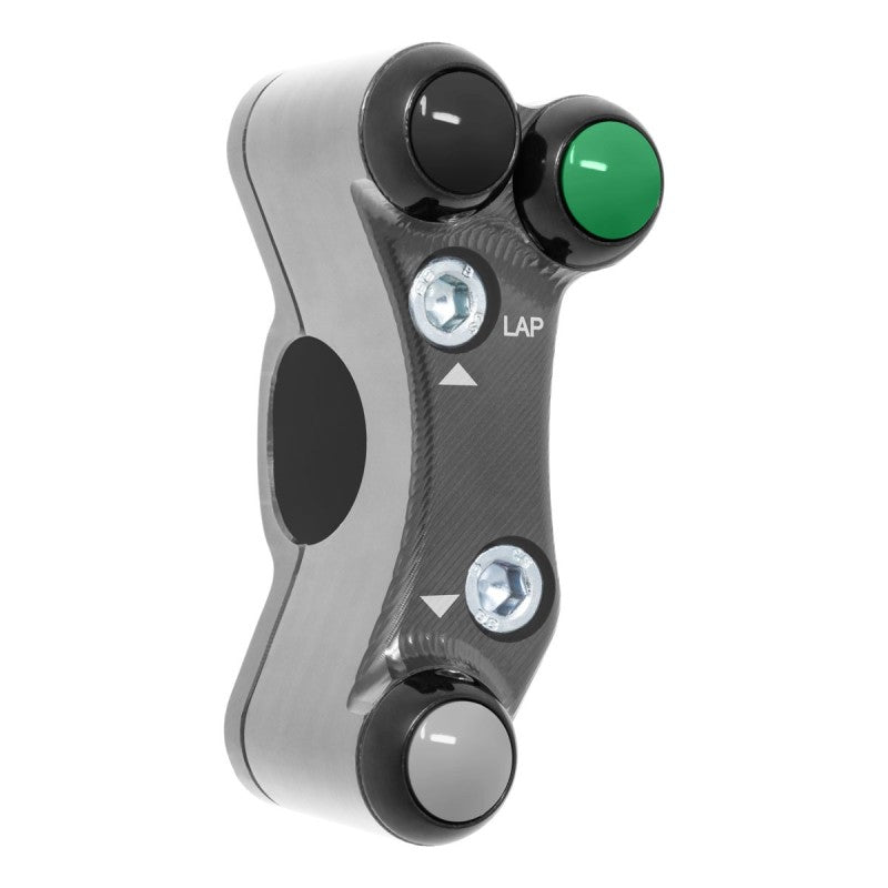 PULSANTIERA SINISTRA RACING JETPRIME KAWASAKI NINJA ZX-4R 2024 - TITANIO