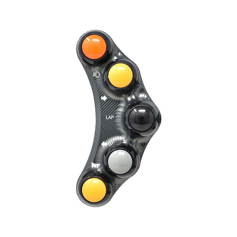 PULSANTIERA SINISTRA RACING TITANIO JETPRIME KAWASAKI NINJA ZX6R 2009 - 16