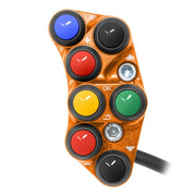 PULSANTIERA SINISTRA RACING JETPRIME KTM 990 DUKE 2024 (ARANCIONE)