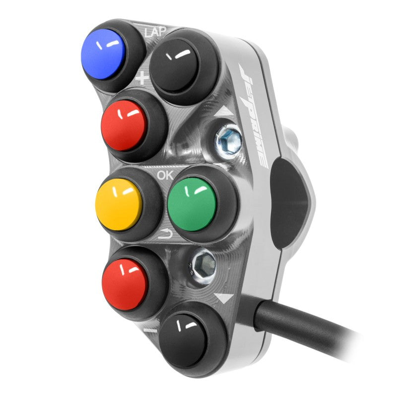 PULSANTIERA SINISTRA RACING JETPRIME KTM 990 DUKE 2024 (TITANIO)