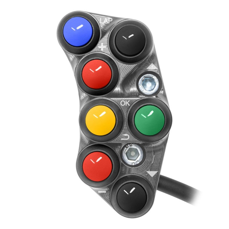 PULSANTIERA SINISTRA RACING JETPRIME KTM 990 DUKE 2024 (TITANIO)