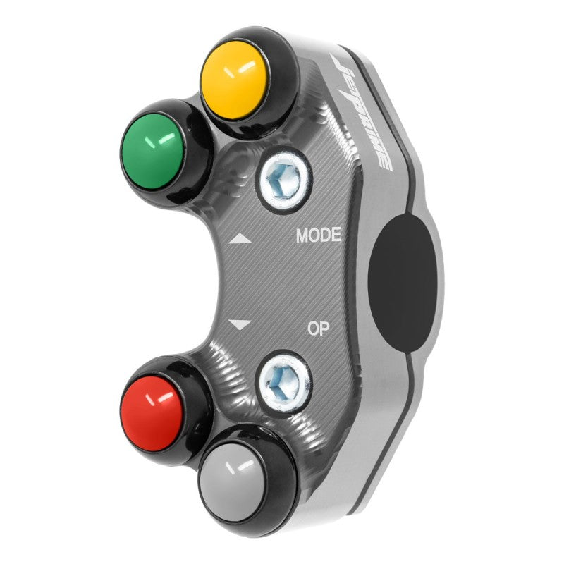 PULSANTIERA SINISTRA RACING JETPRIME SUZUKI GSX-8R 2024-25 (TITANIO)