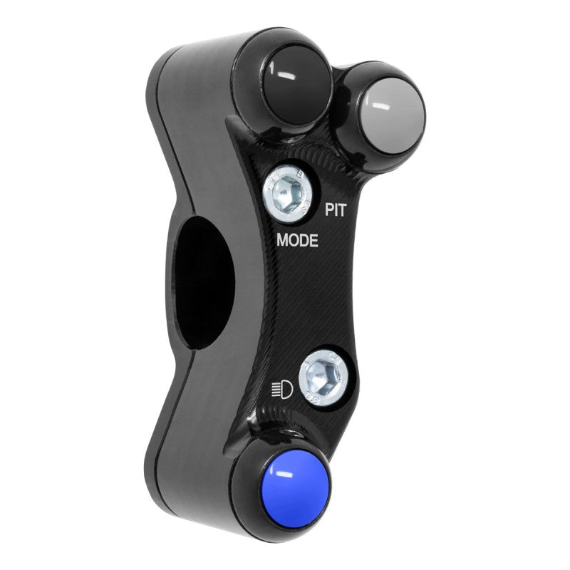 PULSANTIERA SINISTRA RACING JETPRIME SUZUKI GSX-R 1000 2009-16 + BRACCIALE BRSX