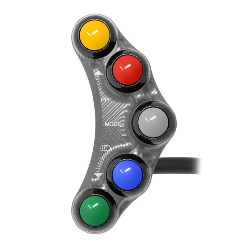 PULSANTIERA SINISTRA RACING JETPRIME SUZUKI GSX-R 1000 2017-2021 (TITANIO)