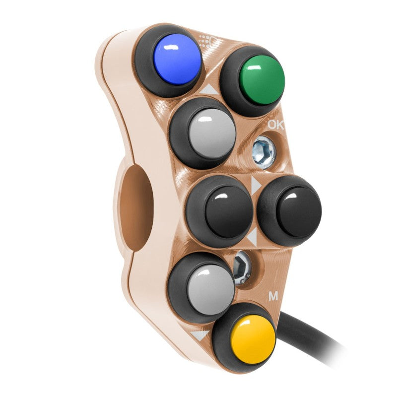 PULSANTIERA SINISTRA RACING JETPRIME TRIUMPH TIGER 850 SPORT 2021-24 - RAME