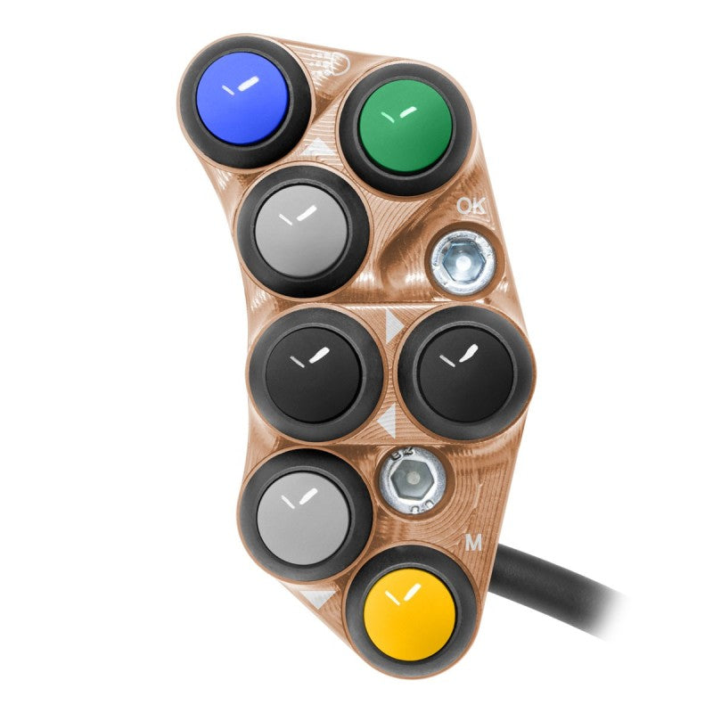 PULSANTIERA SINISTRA RACING JETPRIME TRIUMPH TIGER 900 2020-24 - RAME