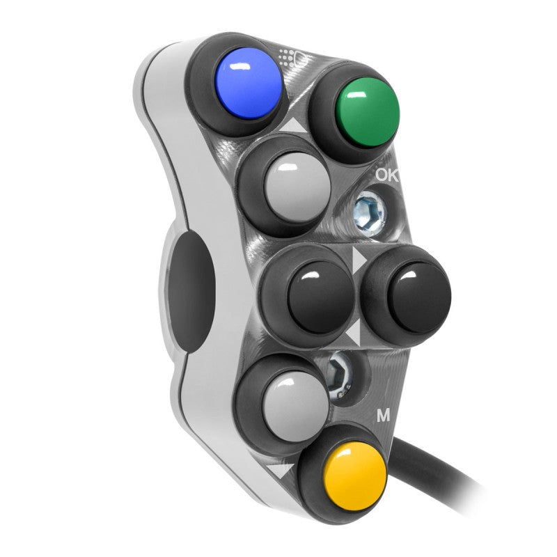 PULSANTIERA SINISTRA RACING JETPRIME TRIUMPH TIGER 850 SPORT 2021-24 - TITANIO