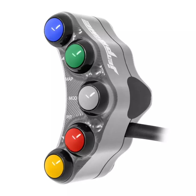 PULSANTIERA SINISTRA RACING JETPRIME YAMAHA YZF-R1M 2020-22 (TITANIO)