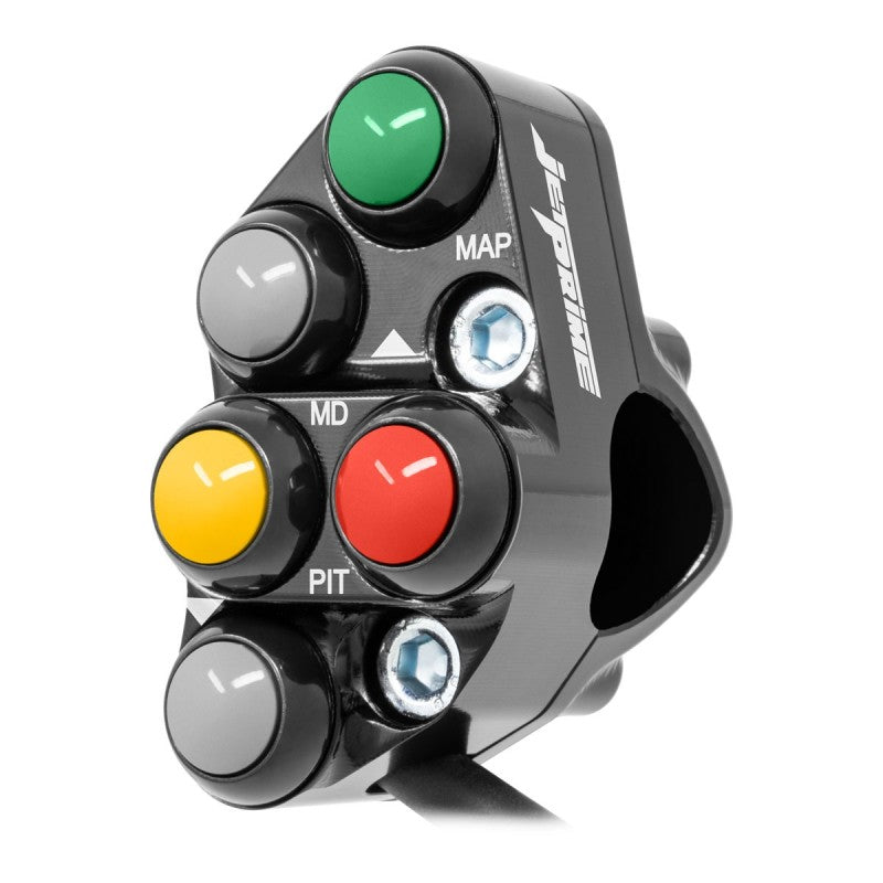 Pulsantiera Sinistra Racing Jetprime Yamaha YZF-R1 2020-22 Nero - vista 2