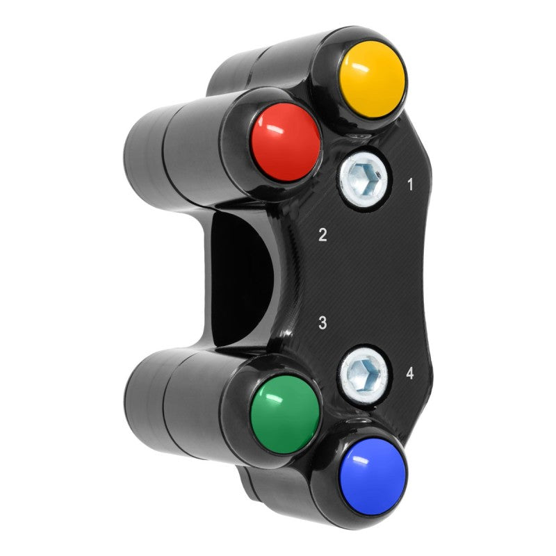 PULSANTIERA SINISTRA SPORT MOTEC (POMPA OEM) JETPRIME APRILIA RSV4 1100 2021-25