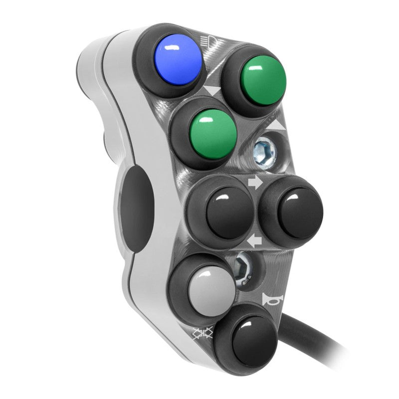 PULSANTIERA SINISTRA STRADALE JETPRIME APRILIA TUONO 457 2024 (TITANIO)