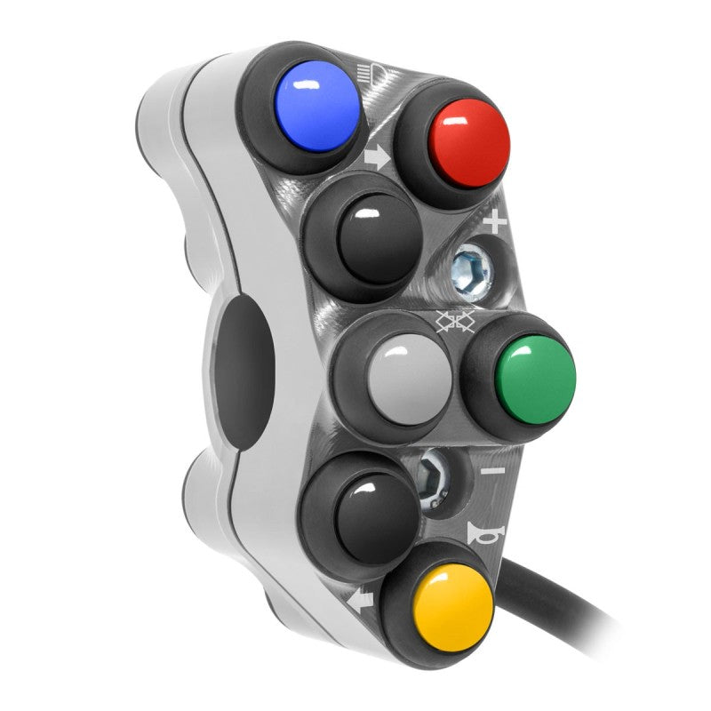 PULSANTIERA SINISTRA STRADALE JETPRIME APRILIA RSV4 FACTORY 2021-25 (TITANIO)