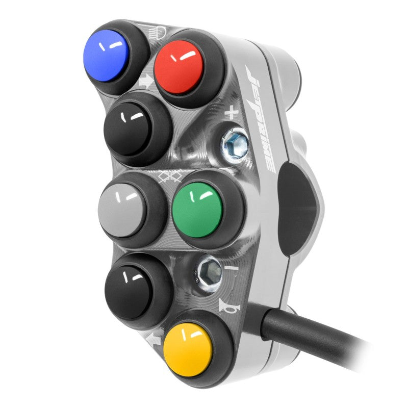 PULSANTIERA SINISTRA STRADALE JETPRIME APRILIA RSV4 FACTORY 2021-25 (TITANIO)