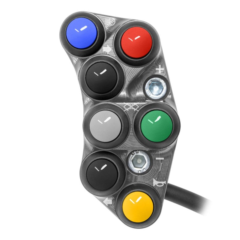 PULSANTIERA SINISTRA STRADALE JETPRIME APRILIA TUONO 660 2021-23 (TITANIO)