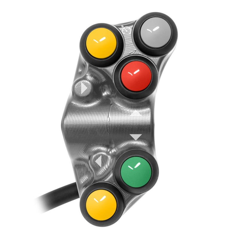 PULSANTIERA SINISTRA STRADALE JETPRIME APRILIA RS 660 2020-24 (TITANIO)