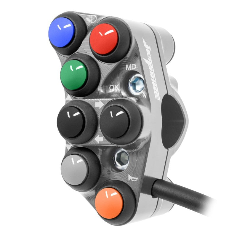 PULSANTIERA SINISTRA STRADALE JETPRIME APRILIA RSV4 1000 RR 2017-20 TITANIO