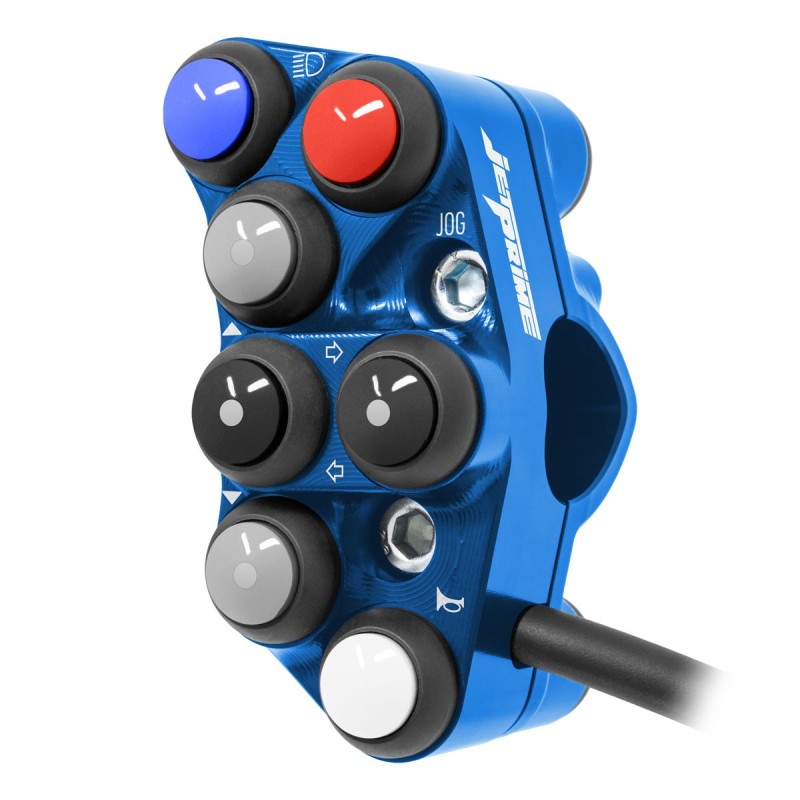 PULSANTIERA SINISTRA STRADALE JETPRIME BMW M 1000 RR 2020-24 (BLU)