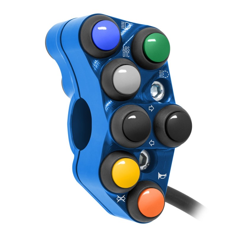 JETPRIME LEFT STREET HANDLEBAR SWITCH FOR BMW S 1000 RR 2009-14 (BLUE)