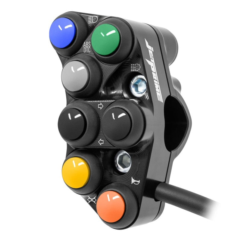 JETPRIME LEFT STREET HANDLEBAR SWITCH FOR BMW S 1000 RR 2009-14