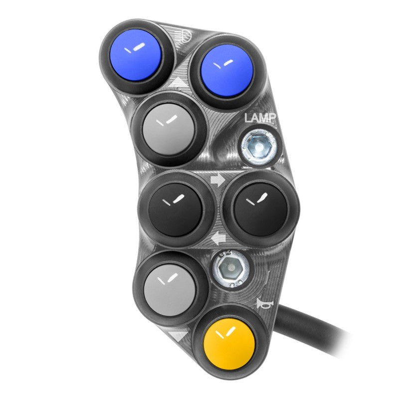 JETPRIME LEFT STREET SWITCH DUCATI DESMOSEDICI 1000 RR 2008 (TITANIUM)