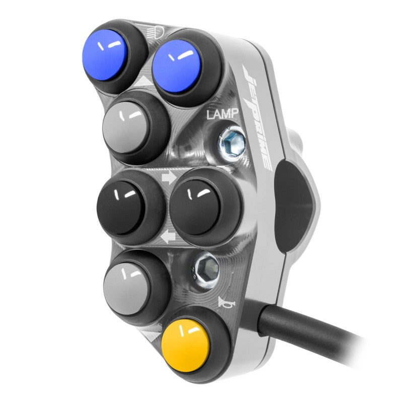 JETPRIME LEFT STREET SWITCH DUCATI DESMOSEDICI 1000 RR 2008 (TITANIUM)