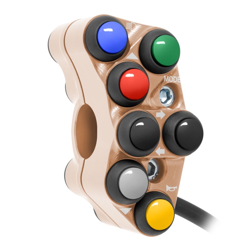 PULSANTIERA SX STRADALE JETPRIME DUCATI STREETFIGHTER V4 S 2020-24 (RAME) - NEW