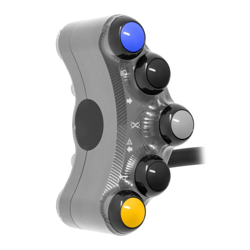 PULSANTIERA SINISTRA STRADALE JETPRIME DUCATI SCRAMBLER 800 (TITANIO)