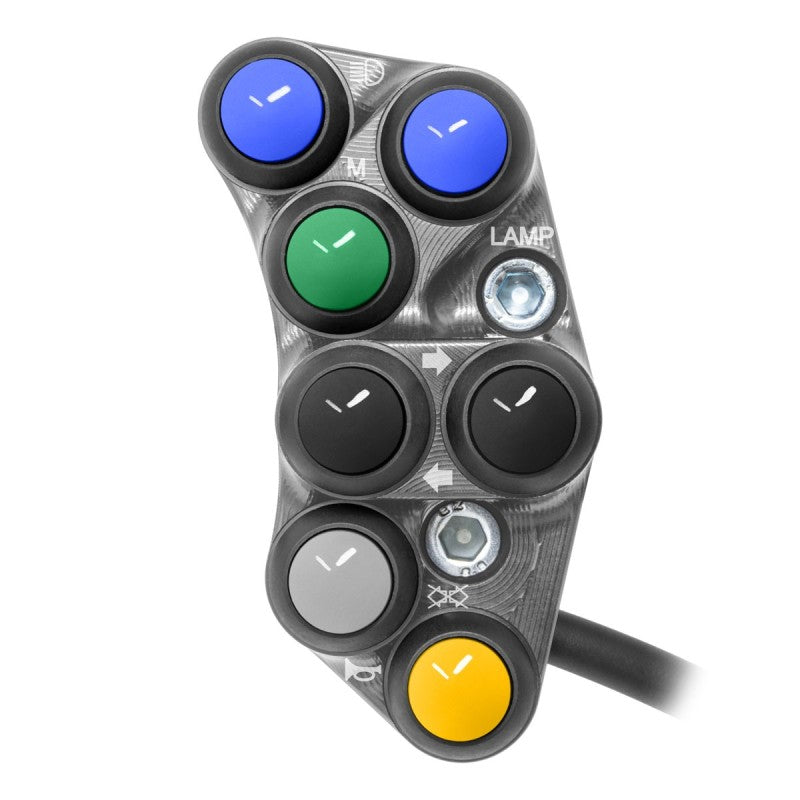 PULSANTIERA SINISTRA STRADALE JETPRIME HONDA CBR 1000 R 2020-24 - TITANIO