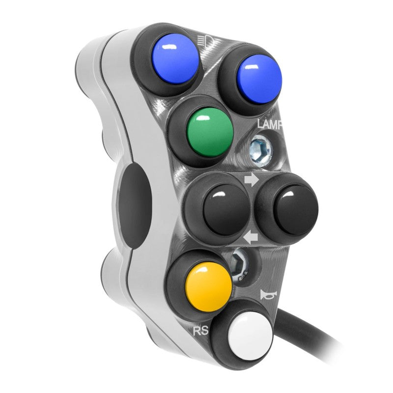 PULSANTIERA SINISTRA STRADALE JETPRIME KAWASAKI ZX-10RR 21-24 TITANIO