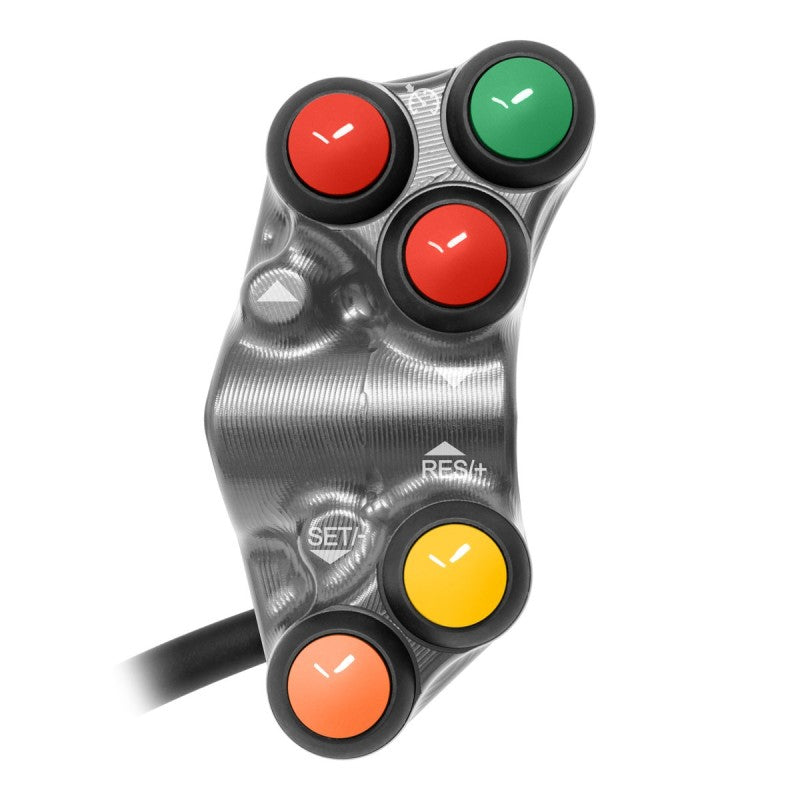 PULSANTIERA SINISTRA STRADALE JETPRIME KAWASAKI ZX-10R 2021-24 TITANIO