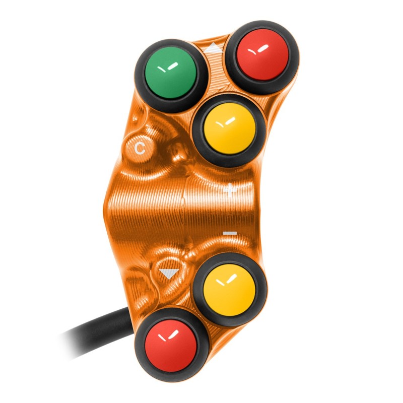 PULSANTIERA SINISTRA STRADALE JETPRIME KTM 990 DUKE 2024 ARANCIO