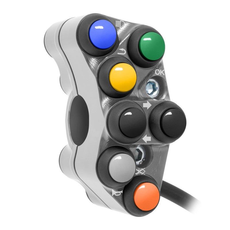 PULSANTIERA SINISTRA STRADALE JETPRIME KTM 990 DUKE 2024 TITANIO