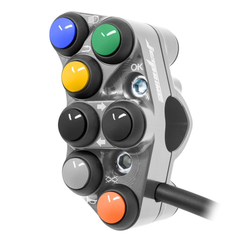 PULSANTIERA SINISTRA STRADALE JETPRIME KTM 990 DUKE 2024 TITANIO