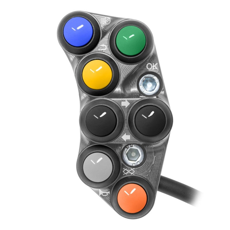 PULSANTIERA SINISTRA STRADALE JETPRIME KTM 990 DUKE 2024 TITANIO