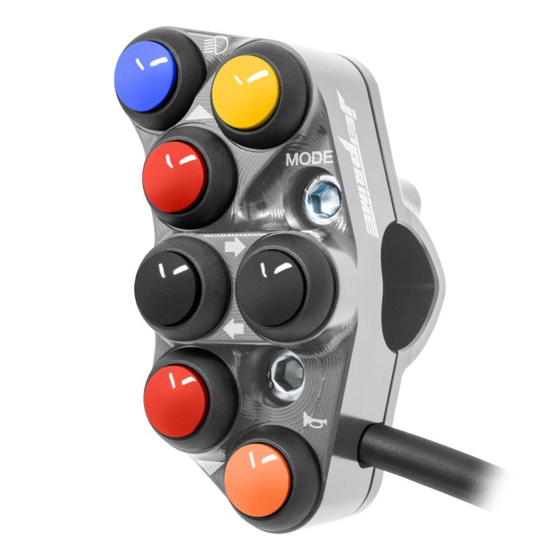 PULSANTIERA SINISTRA STRADALE JETPRIME SUZUKI GSX-8R 2024-25 TITANIO