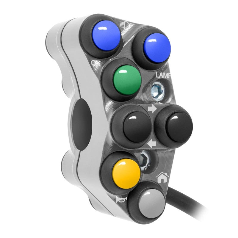 PULSANTIERA SINISTRA STRADALE JETPRIME YAMAHA T-MAX 560 22-24 TITANIO