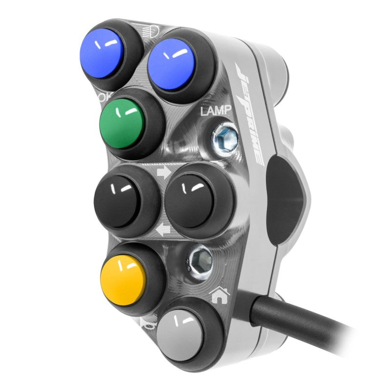 PULSANTIERA SINISTRA STRADALE JETPRIME YAMAHA T-MAX 560 22-24 TITANIO