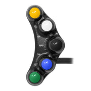 PULSANTIERA SINISTRA SBK IMPIANTO MOTEC JETPRIME DUCATI PANIGALE V4 R 2019-24