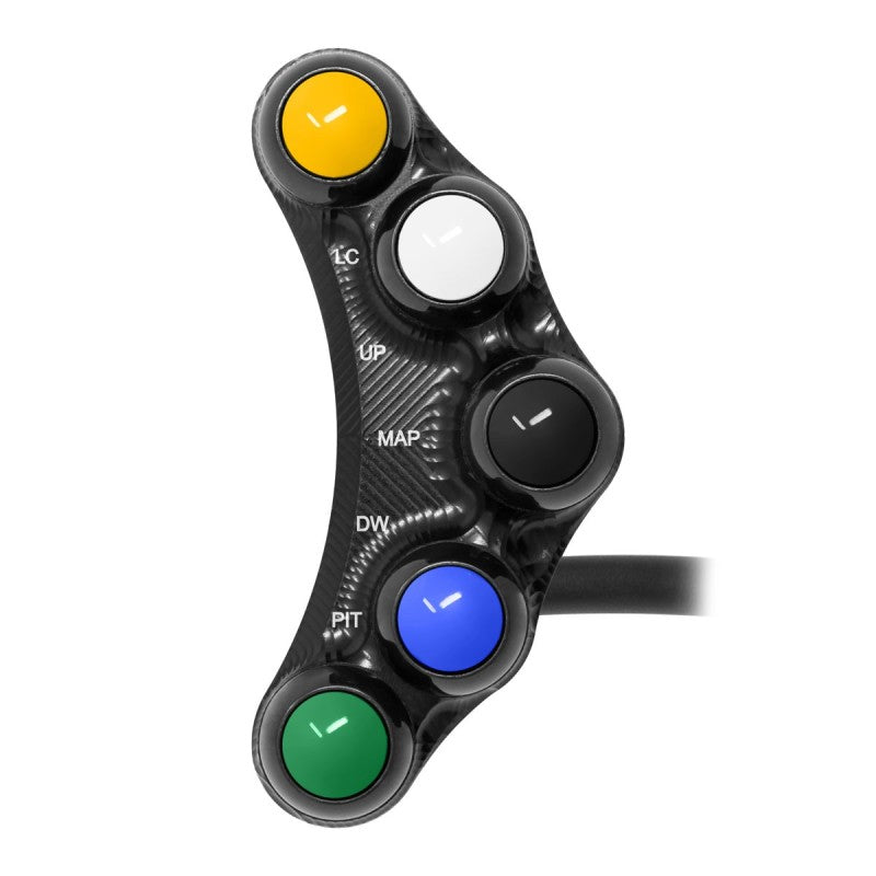 PULSANTIERA SINISTRA SBK IMPIANTO MOTEC JETPRIME DUCATI PANIGALE V4 R 2019-24