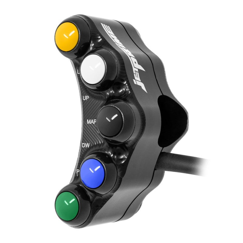 PULSANTIERA SINISTRA SBK IMPIANTO MOTEC JETPRIME DUCATI PANIGALE V4 R 2019-24