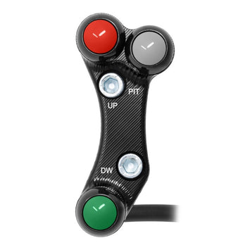 Pulsantiera Moto Jetprime Yamaha Yzf R6 2017-22 Nero