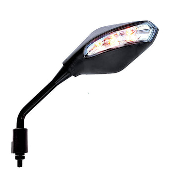 FAR BMW BLACK LEFT MIRROR MOTORCYCLE LATERAL