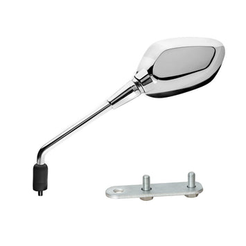 FAR LEFT HANDLEBAR REAR VIEW MIRROR VINTAGE GTS MOTORCYCLE